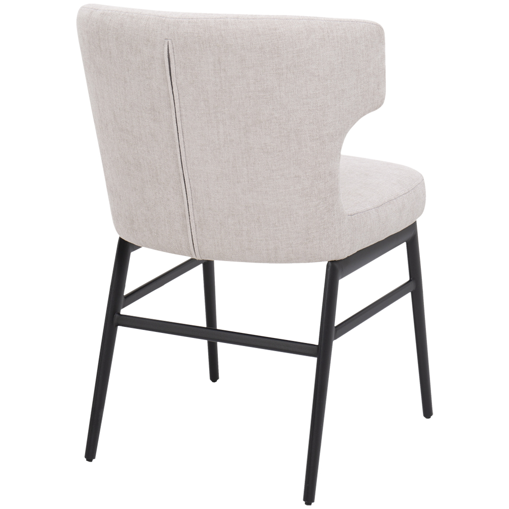 Silla Fez color gris claro - Imagen 4