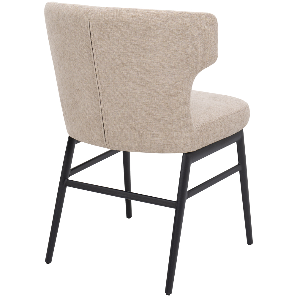 Silla Fez color taupé - Imagen 4