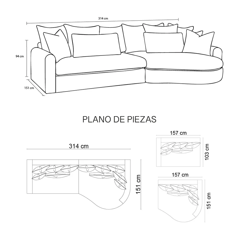Sofá Serenity Colección Premium - Imagen 4