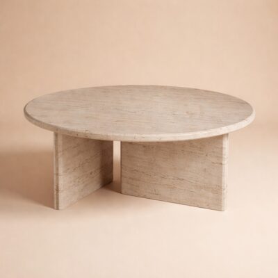 Mesa central Travertino